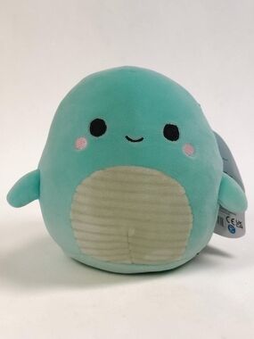 Squishmallows Nessie Plush Loch Ness Monster Aqua Green Teal 5" NWT